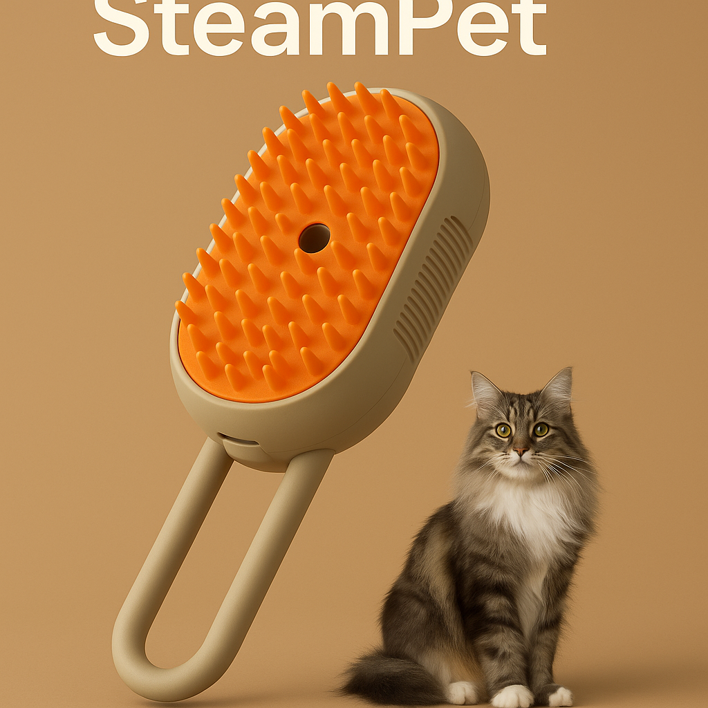 SteamPet™ 🐶🌫️Cepillo mascota vapor
