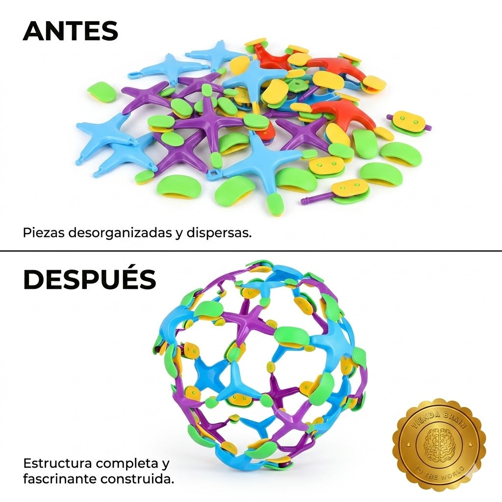 ZenBall Expand™ 🌈🧘Juguete Antiestres Esfera Expandible Jue⭐⭐⭐⭐⭐