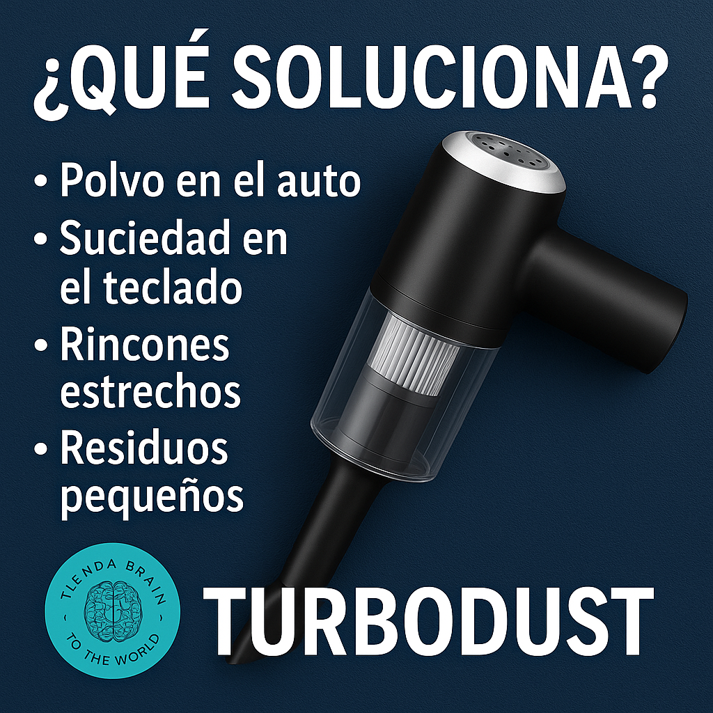 TurboDust™ 🚙💨ASPIRADORA LIMPIEZA DE VEHICULO RAPIDA⭐⭐⭐⭐⭐