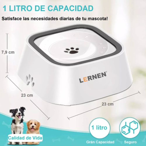 AquaGuard™🔵🐾BEBEDERO ANTIDERRAME PARA PERROS Y GATOS