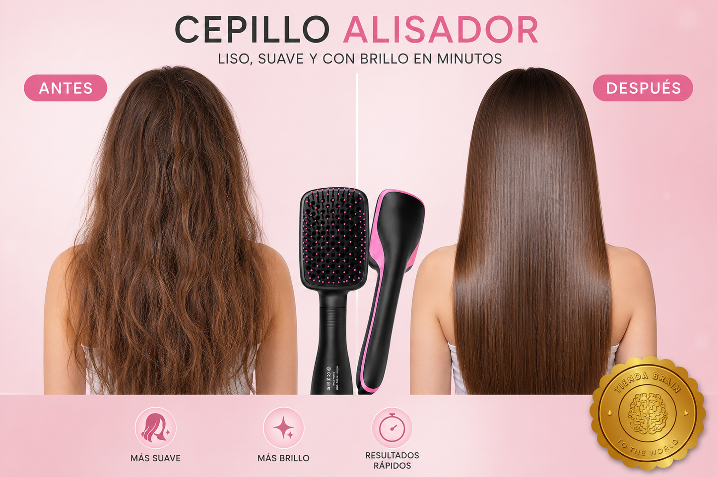 StyleFusion™ 🌬️💇♀️Secador de pelo de aire caliente 2 en 1 ⭐⭐⭐⭐⭐