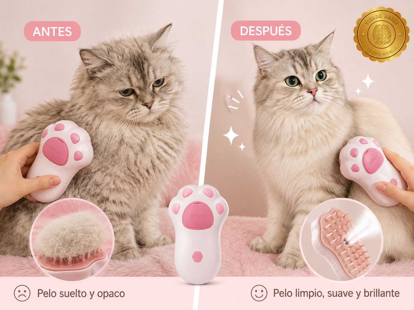 FurGone™ 🧼🐕🦺Garrita vapor quita pelos⭐⭐⭐⭐⭐