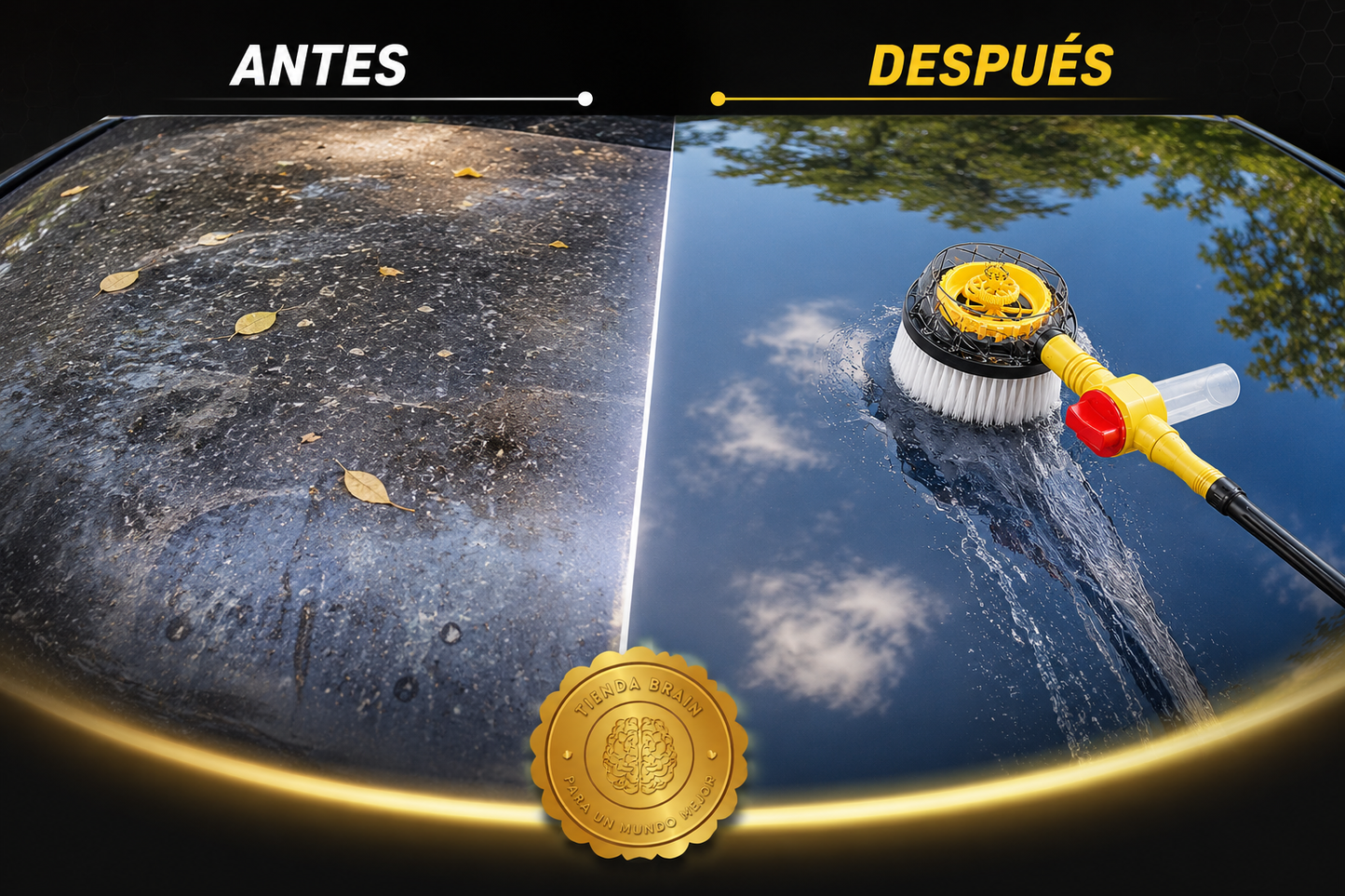 🧹✨ Clean360™: Cepillo Lavador de Casa y Auto 360 🌟🚗 ⭐⭐⭐⭐⭐