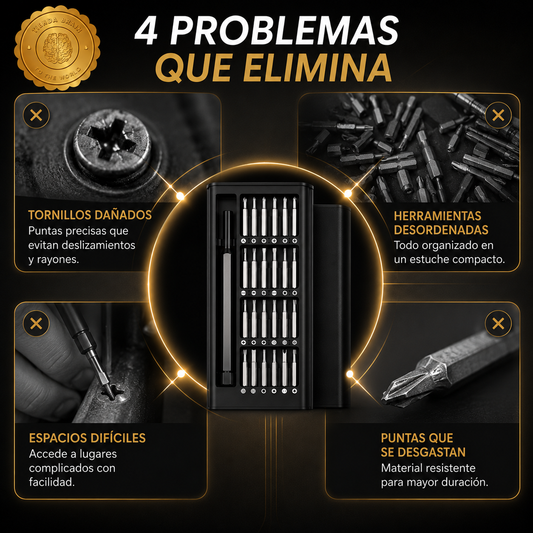 FixPro24™ 🔩⚙️Destornillador 24 en 1 ⭐⭐⭐⭐⭐