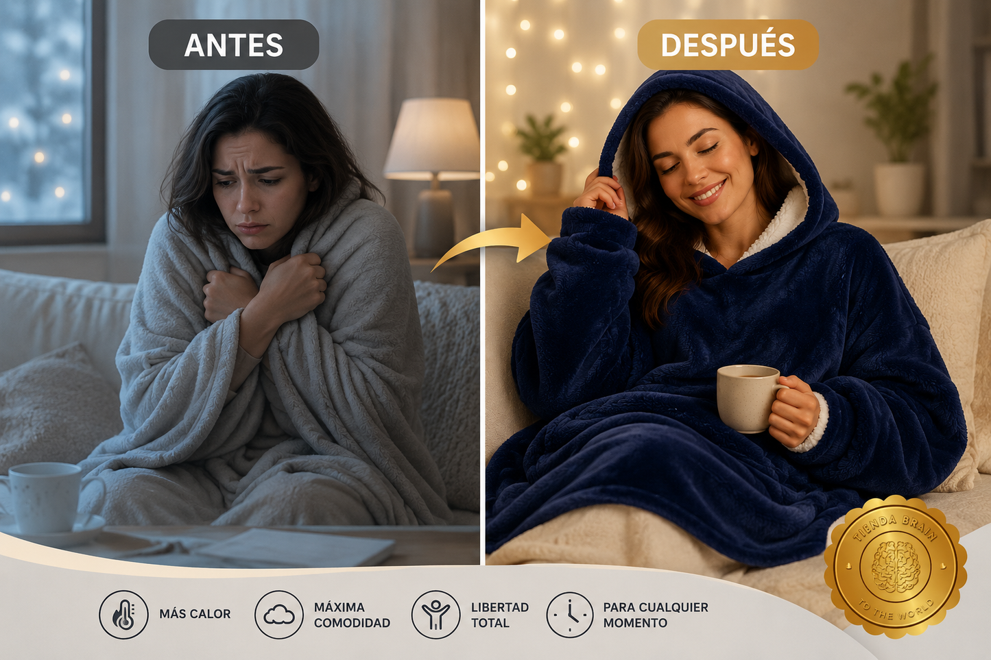 Peluchón Style™ 🌨️🧸🧥Poleron sherpa con chiporro⭐⭐⭐⭐⭐