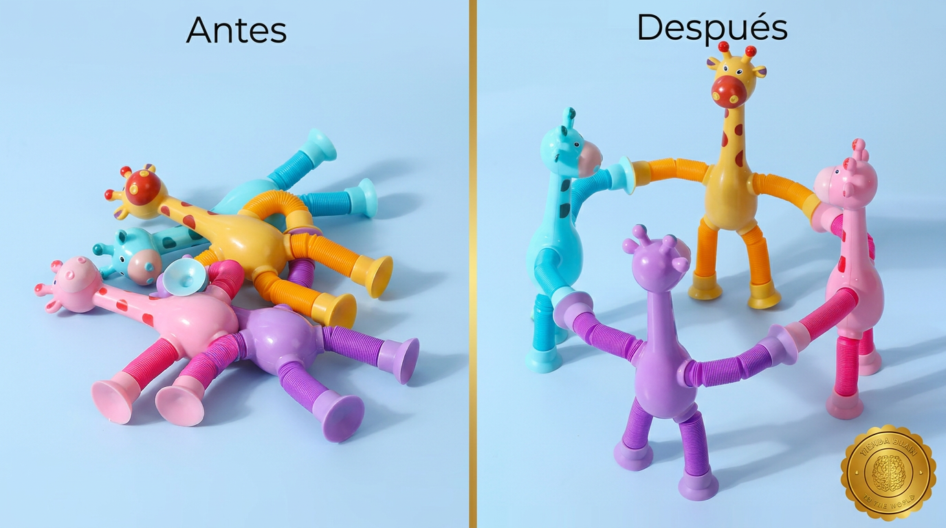 GiraFix™ 🦒🔵JIRAFA VENTOSA SENSORIAL X1 ⭐⭐⭐⭐⭐