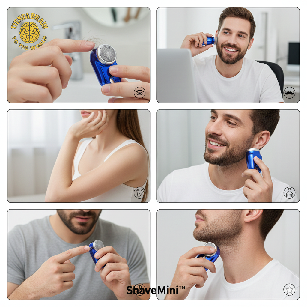 ShaveMini™ MINI AFEITADORA ELECTRICA CARGA USB ⭐⭐⭐⭐⭐