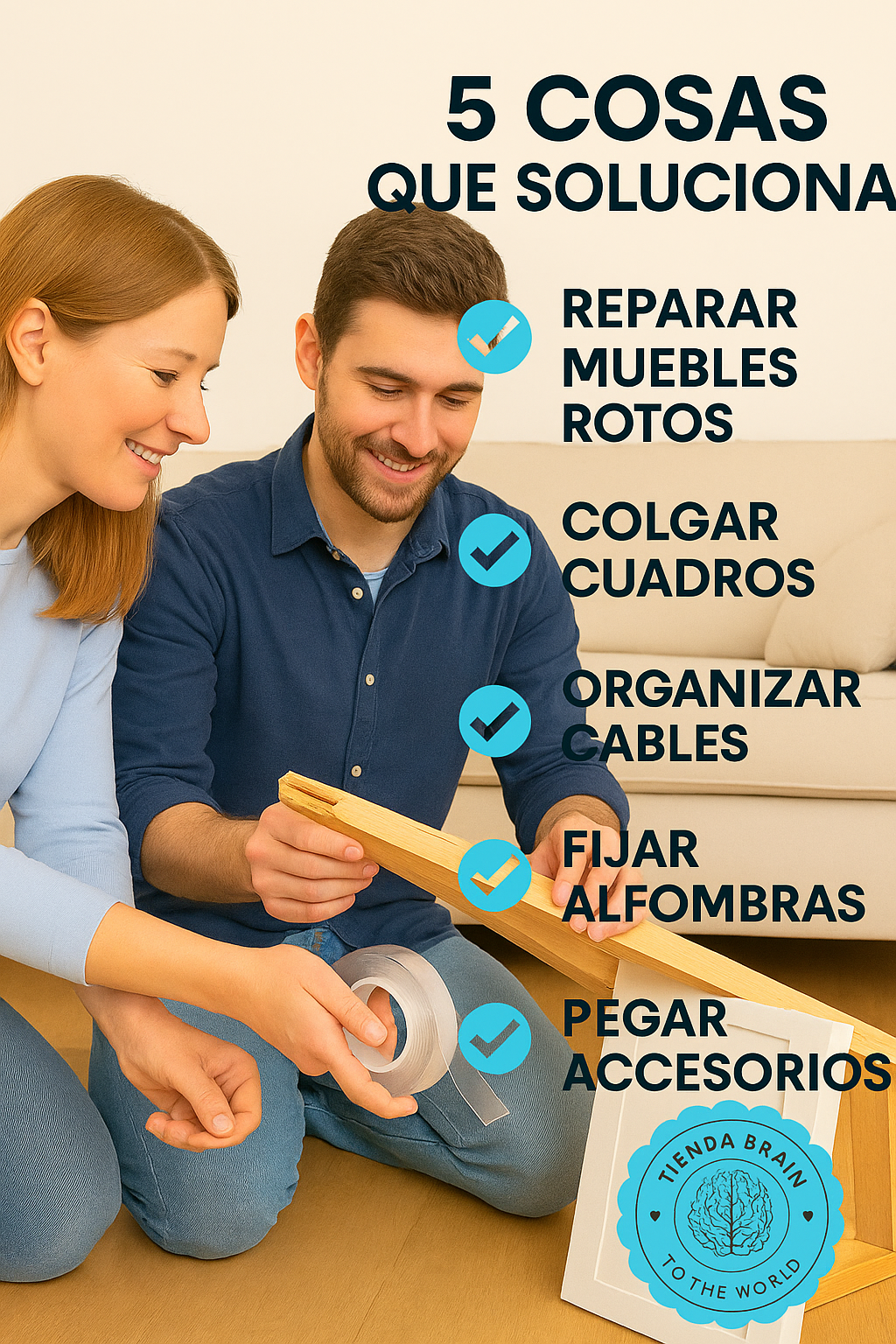 GripFix™ 💪✨Cinta Doble Contacto Transparente 2mtrs