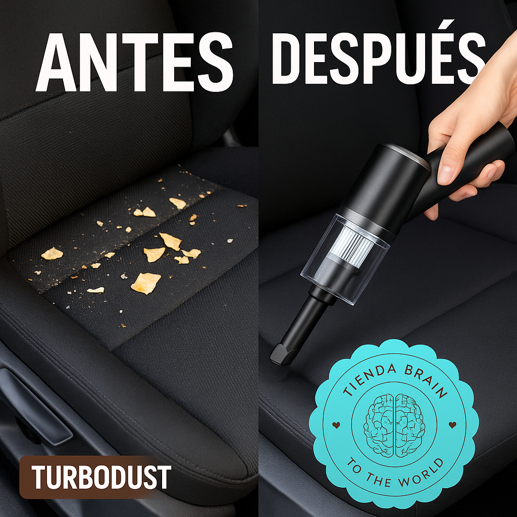 TurboDust™ 🚙💨ASPIRADORA LIMPIEZA DE VEHICULO RAPIDA⭐⭐⭐⭐⭐