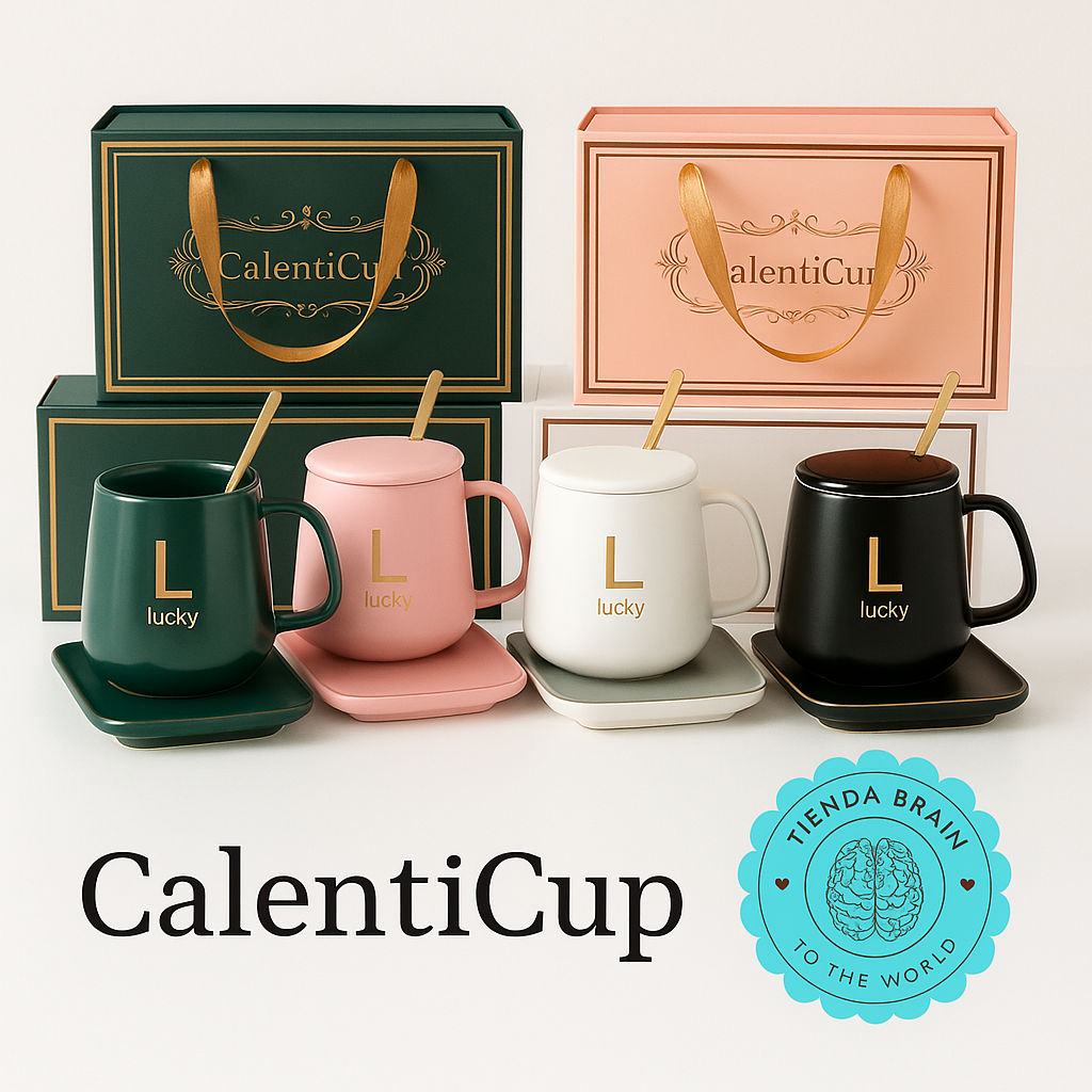 CalentiCup™ 🔥🍵TAZA CON CALENTADOR ELÉCTRICO ⭐⭐⭐⭐⭐