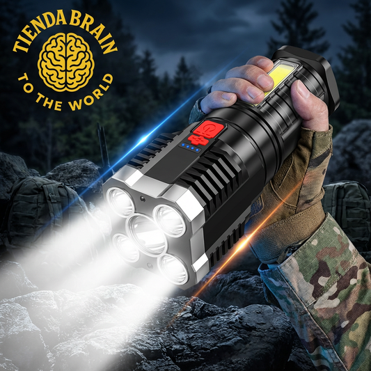 LumiX4™ 🔦⚙️Linterna Multifuncional 4 En 1 ⭐⭐⭐⭐⭐