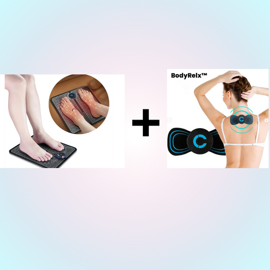 FlexiRelx Elite™ 🛡️🧘‍♂️ MASAJEADOR DE PIES ELECTRICO+ BODYRELX⭐⭐⭐⭐⭐