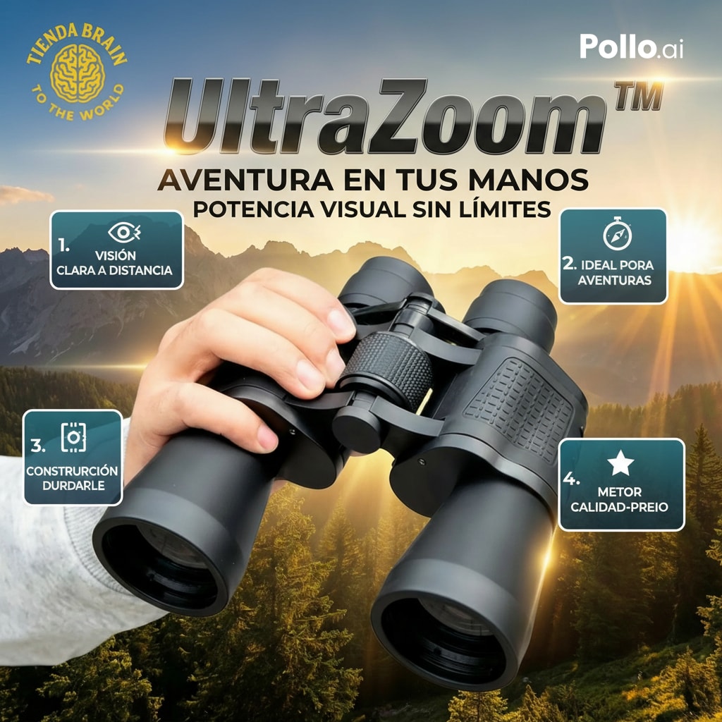 🔭🔥 UltraZoom™: Binocular Profesional de Largo Alcance 🌍🦅 ⭐⭐⭐⭐⭐