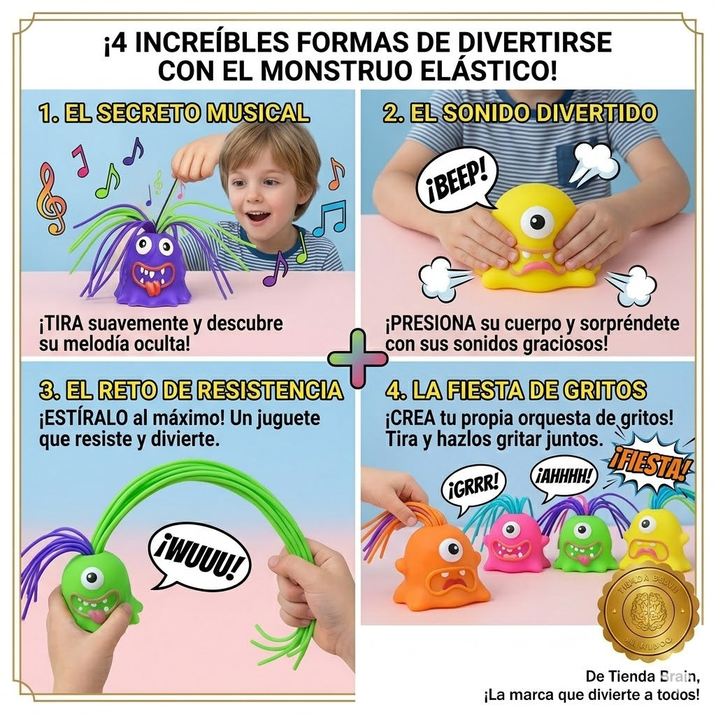 Gritón-Squish Pro™ 🤪💥Juguete squishi De Monstruo Chillon⭐⭐⭐⭐⭐