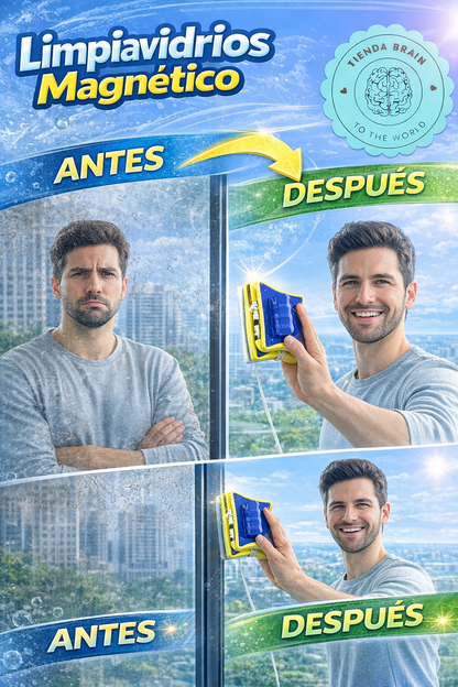 ✨ MagiClean™: Limpiavidrios Magnéticos 💎🔄⭐⭐⭐⭐⭐