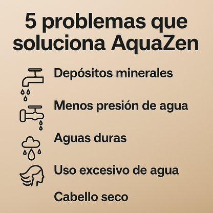 🌿 AquaZen™ Cabezal de Ducha Masajeadora Spa 🚿✨⭐⭐⭐⭐⭐