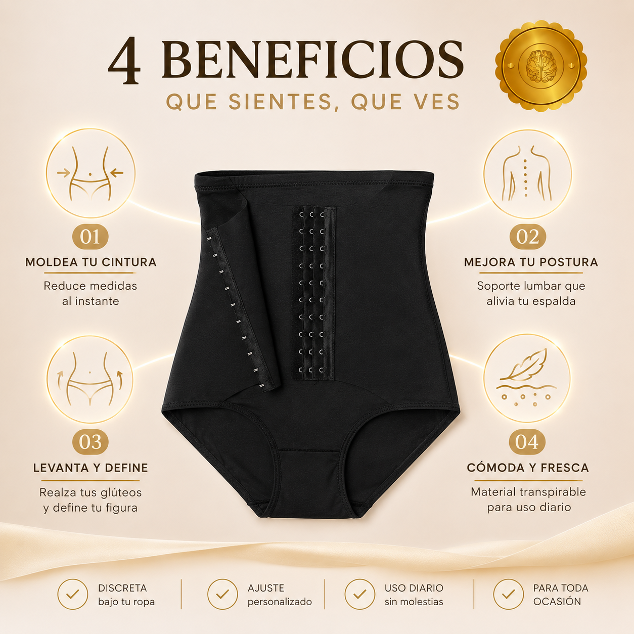 SnapPanty™ 👙🔗✨CALZON CON BROCHE ⭐⭐⭐⭐⭐
