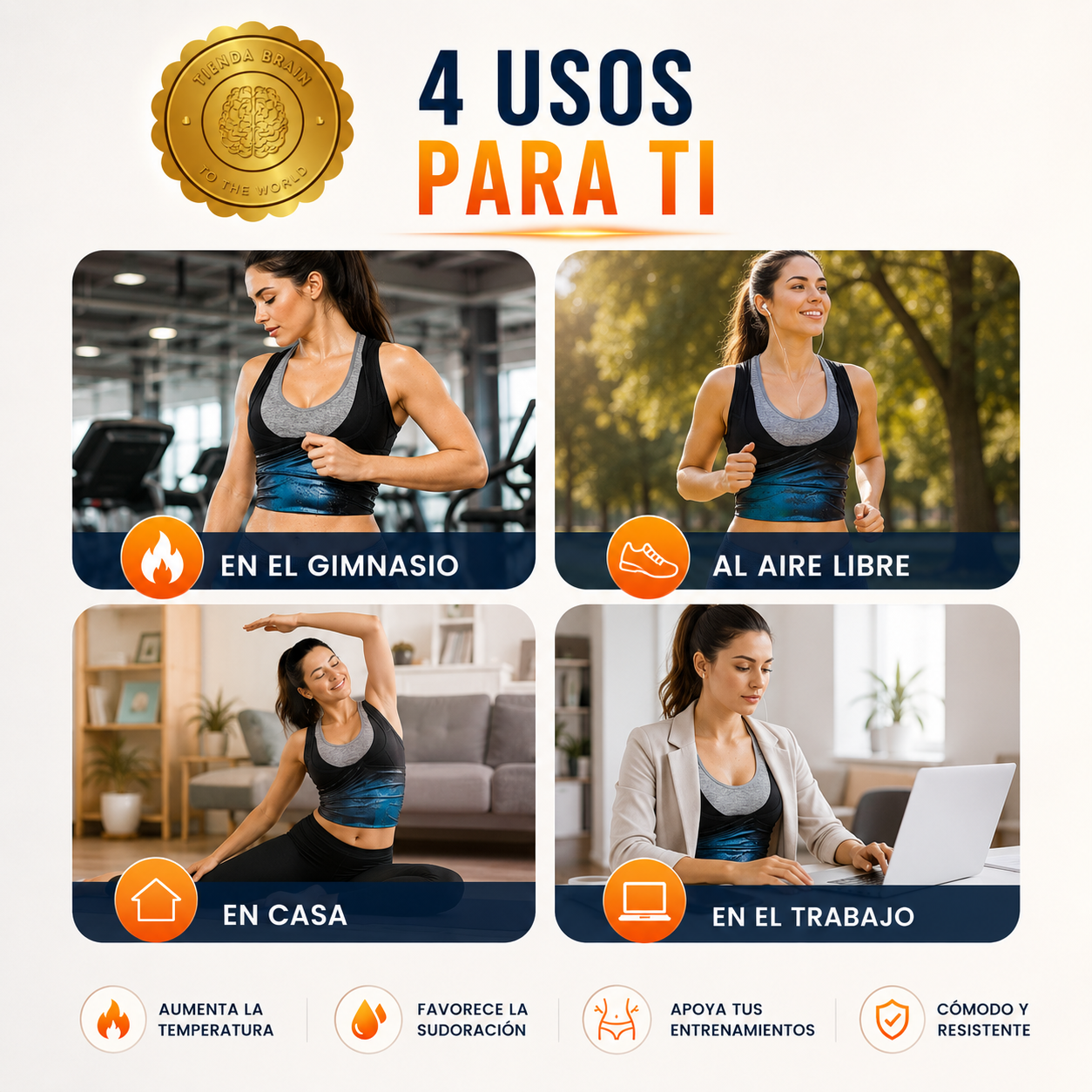 🔥✨ SlimSauna™: Faja Reductora con Efecto Sauna 💪🌿⭐⭐⭐⭐⭐