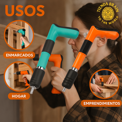 NailForce™ 🔫🔩PISTOLA DE CLAVOS + 200 CLAVOS ⭐⭐⭐⭐⭐