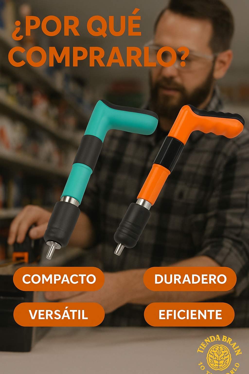 NailForce™ 🔫🔩PISTOLA DE CLAVOS + 200 CLAVOS ⭐⭐⭐⭐⭐