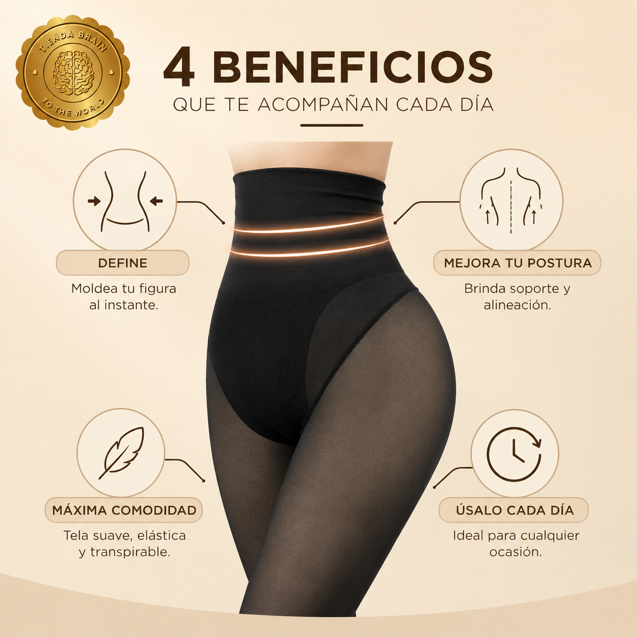 ShapeUp™ 🔥🍑👖Calza Chiporro levanta Glúteos Talla U ⭐⭐⭐⭐⭐