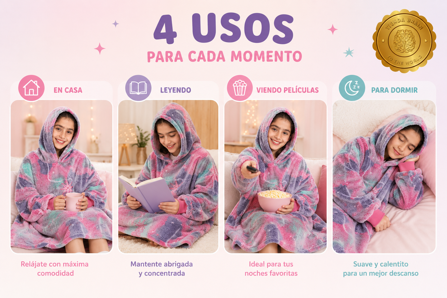 PolarNova™ 🌌🧥Polerón Polar - Estrellas 8 Puntas ⭐⭐⭐⭐⭐