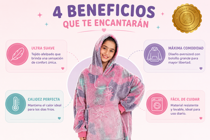 PolarNova™ 🌌🧥Polerón Polar - Estrellas 8 Puntas ⭐⭐⭐⭐⭐