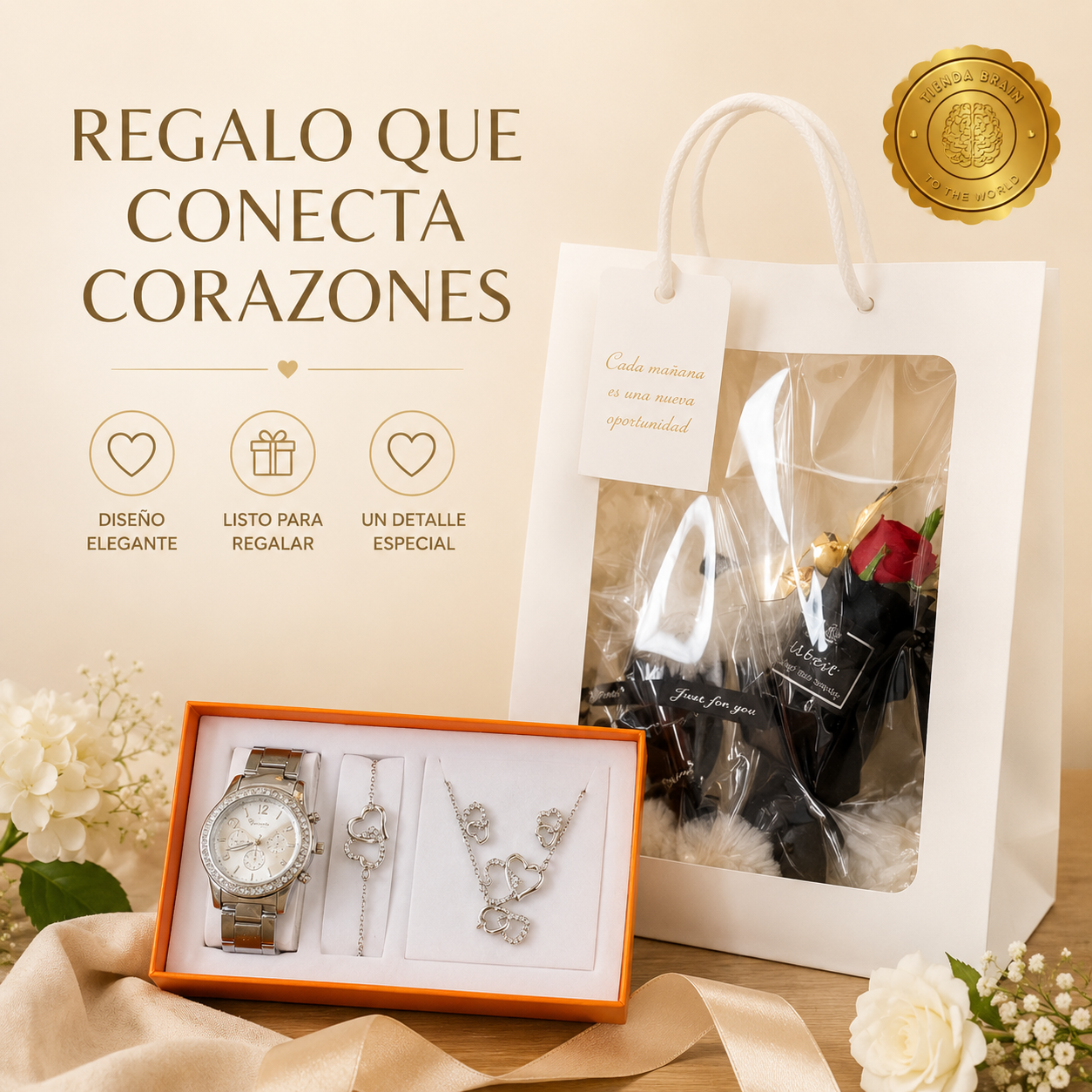 CuddleLuxury™ 💕🧸PACK SAN VALENTIN PELUCHE + SET DE LUJO ⭐⭐⭐⭐⭐