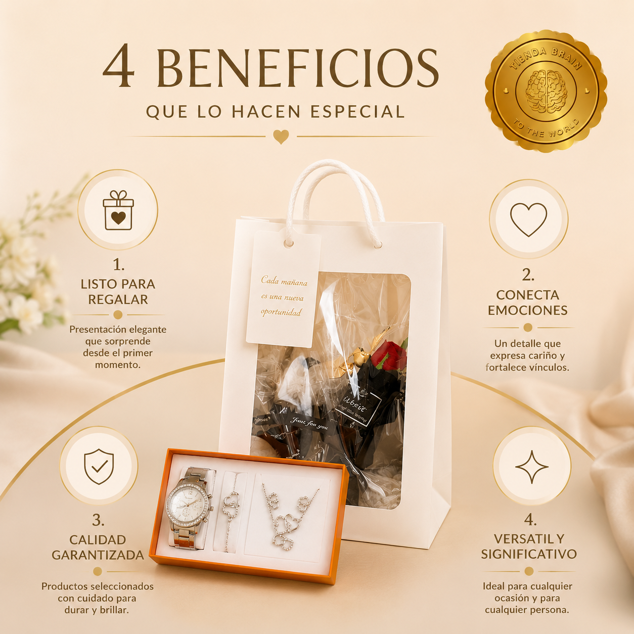 CuddleLuxury™ 💕🧸PACK SAN VALENTIN PELUCHE + SET DE LUJO ⭐⭐⭐⭐⭐
