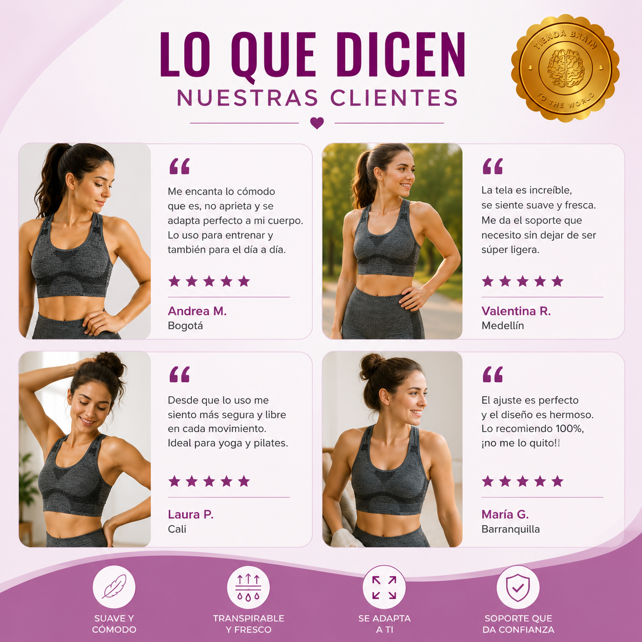 SereniWear™ 🌿🧘‍♀️Conjunto Yoga ⭐⭐⭐⭐⭐
