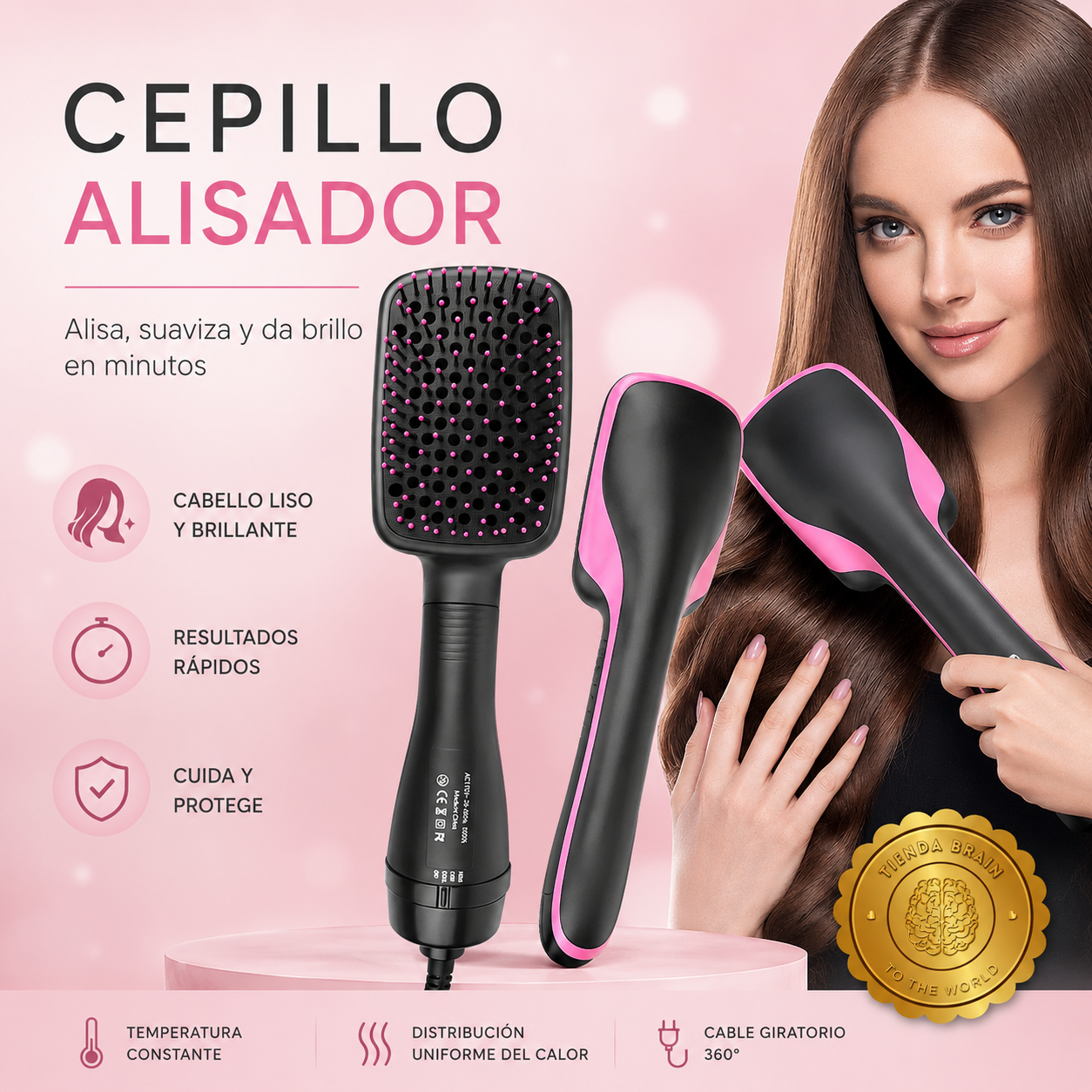 StyleFusion™ 🌬️💇‍♀️Secador de pelo de aire caliente 2 en 1 ⭐⭐⭐⭐⭐