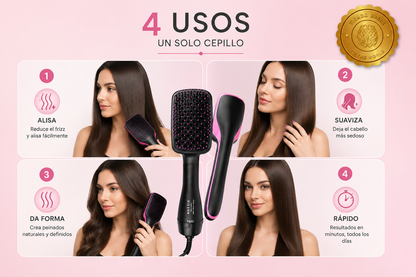 StyleFusion™ 🌬️💇‍♀️Secador de pelo de aire caliente 2 en 1 ⭐⭐⭐⭐⭐