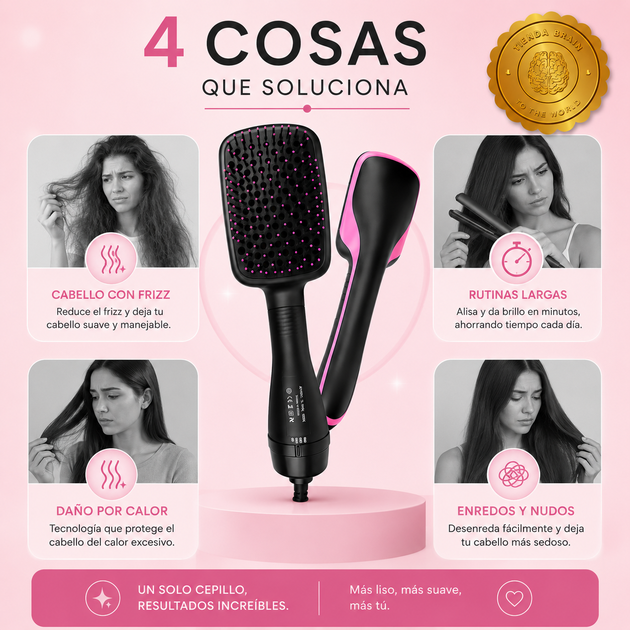 StyleFusion™ 🌬️💇‍♀️Secador de pelo de aire caliente 2 en 1 ⭐⭐⭐⭐⭐