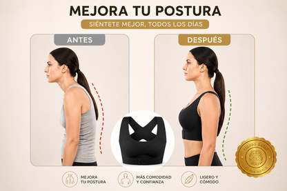 SpineCare™ 🦴✨Sosten Corrector De Postura Ortopédico ⭐⭐⭐⭐⭐