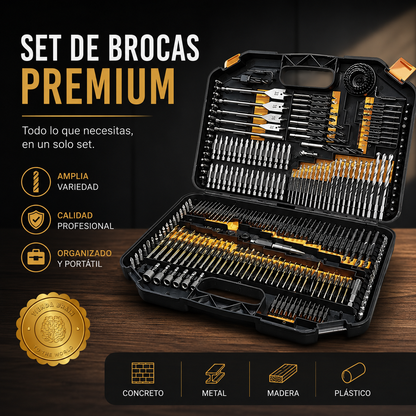 DrillMaster 246™ 🛠️🔥 caja 246 Puntas De Taladros Brocas Dados⭐⭐⭐⭐⭐