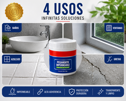 BlueShield Seal™ 🛡️💙 Pack 2 Sellador impermeable líquido Azul ⭐⭐⭐⭐⭐