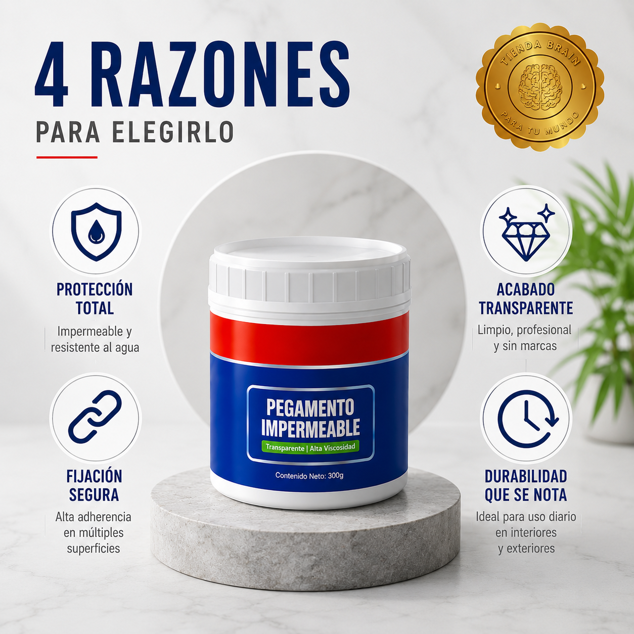 BlueShield Seal™ 🛡️💙 Pack 2 Sellador impermeable líquido Azul ⭐⭐⭐⭐⭐