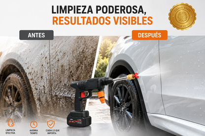 PowerJet24™ 💦🔋⚡Hidrolavadora Inalambrica Bateria 24v ⭐⭐⭐⭐⭐