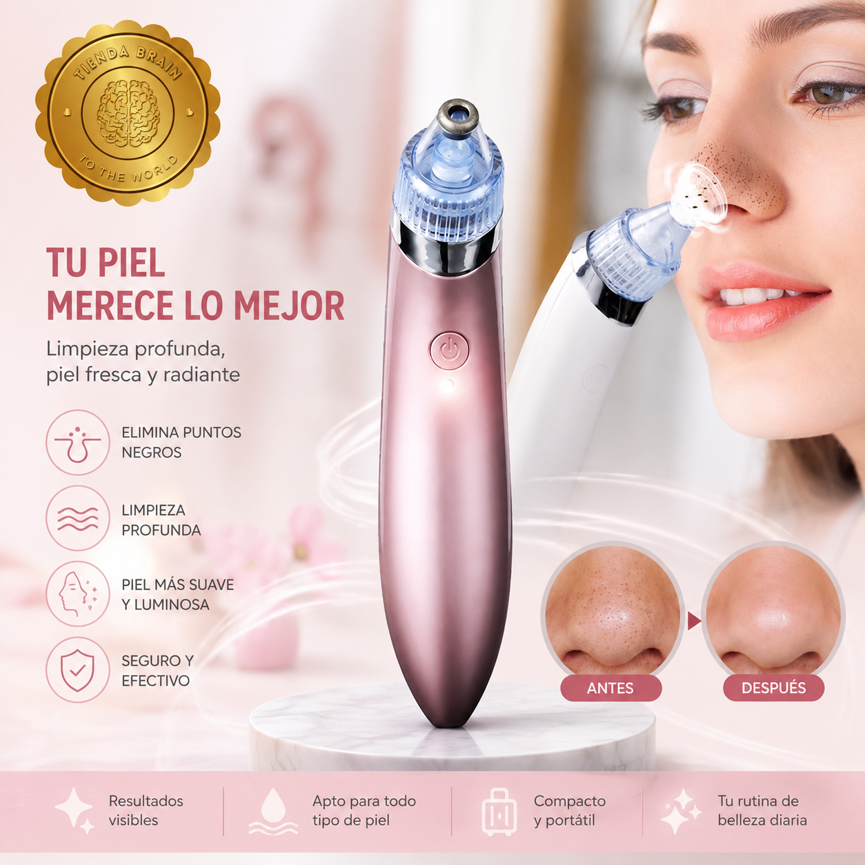 BlackClear™ 🖤✨ Extractor de Puntos Negros y Espinillas ⭐⭐⭐⭐⭐