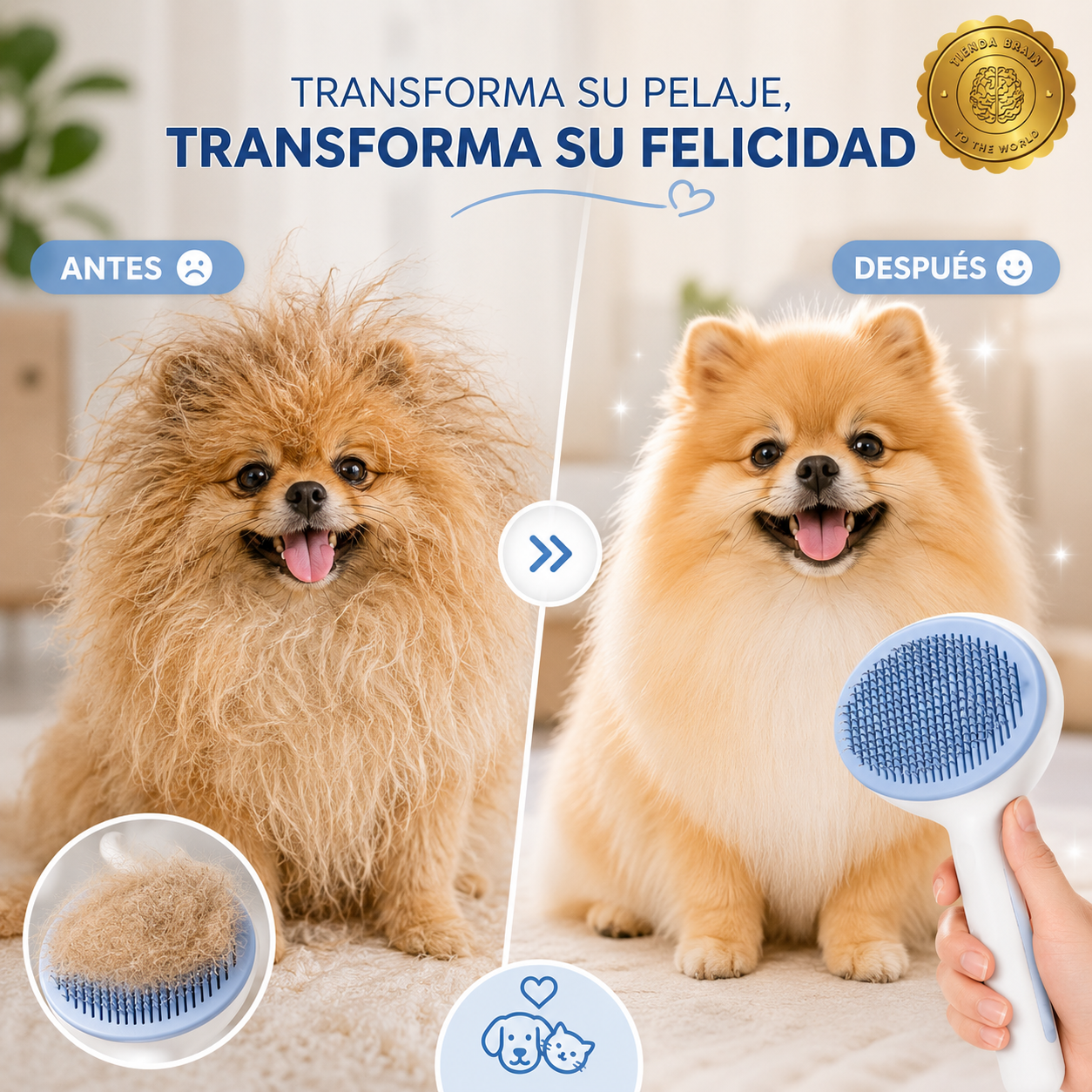 FurAway™ 🐾🧹Cepillo removedor mascota⭐⭐⭐⭐⭐