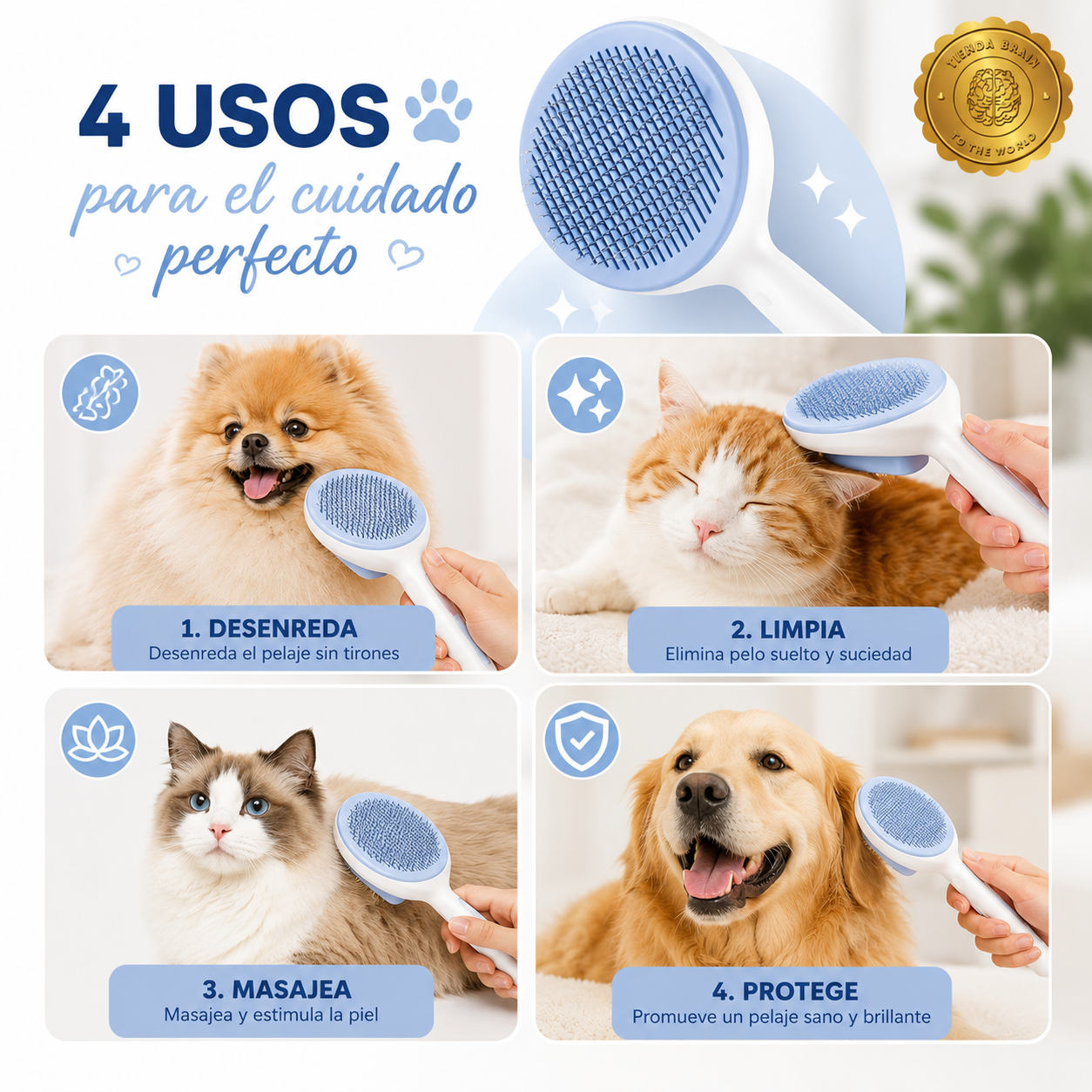 FurAway™ 🐾🧹Cepillo removedor mascota⭐⭐⭐⭐⭐