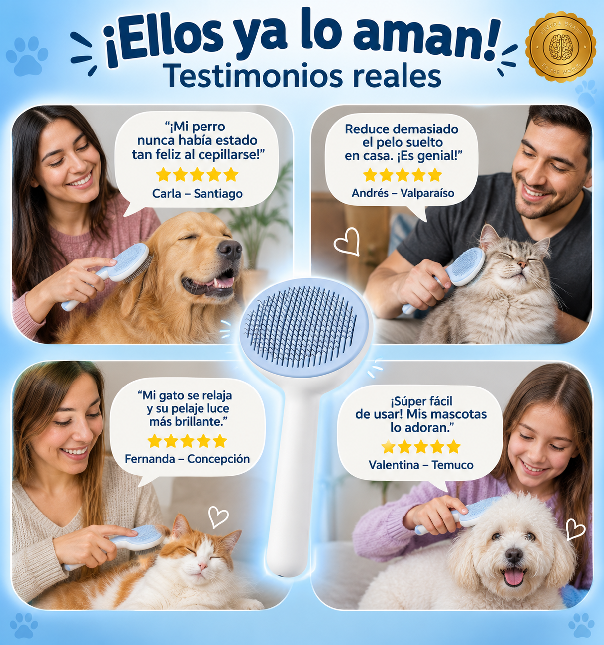 FurAway™ 🐾🧹Cepillo removedor mascota⭐⭐⭐⭐⭐
