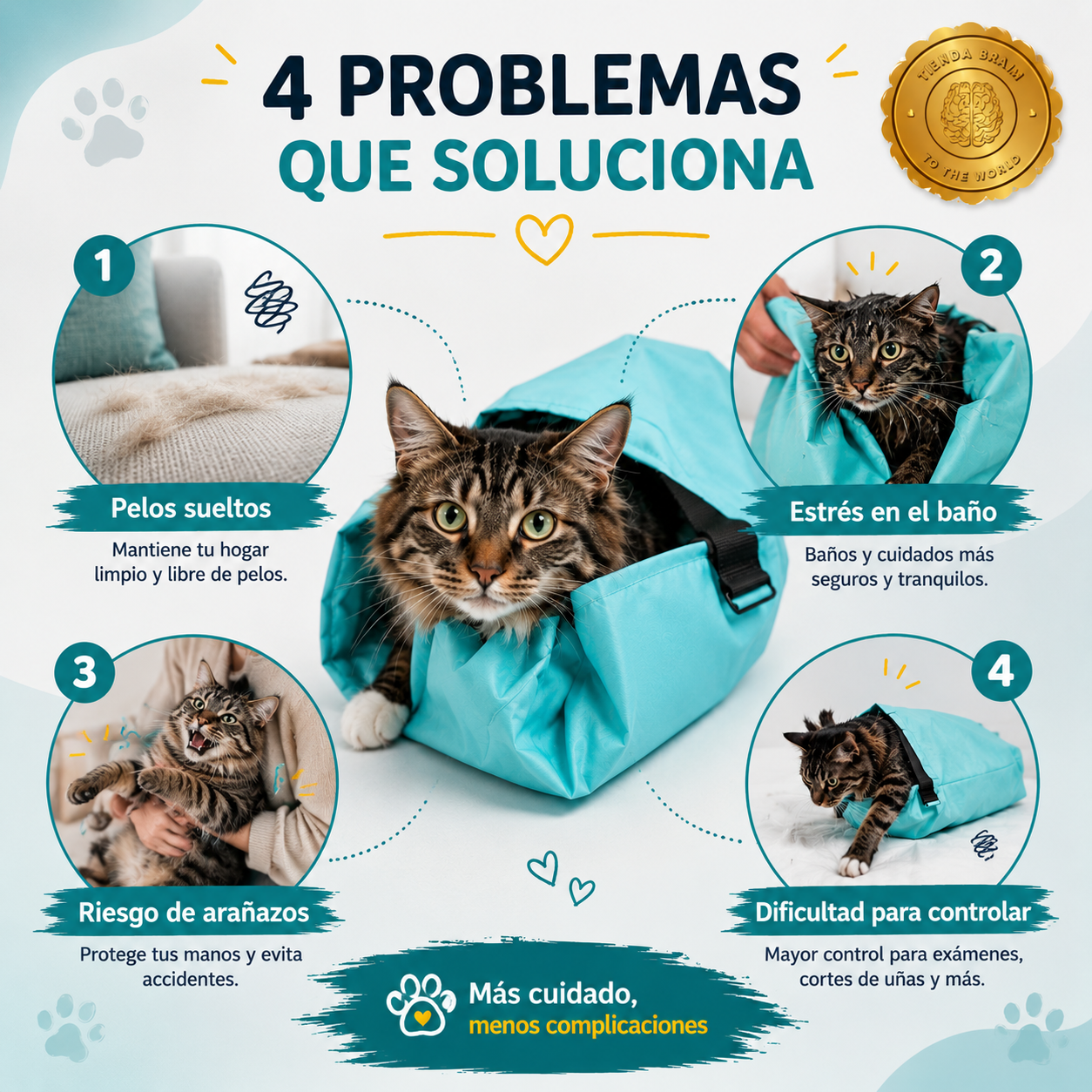 MeowCarry™ 🐱👜BOLSA DE TRANSPORTE PORTABLE PARA GATOS⭐⭐⭐⭐⭐