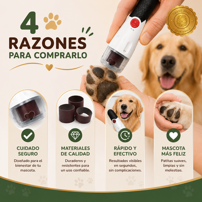 PawTrim™ 🐾✂️Limador y gastador de uñas para Mascota⭐⭐⭐⭐⭐
