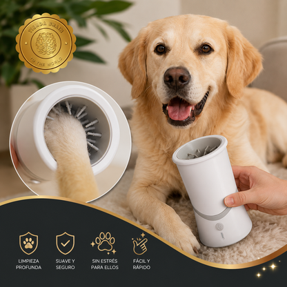AutoPaw™ 🚿🐶✨LIMPIADOR AUTOMÁTICO DE PATAS⭐⭐⭐⭐⭐