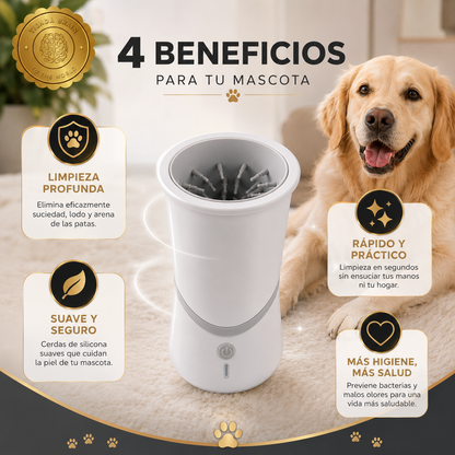 AutoPaw™ 🚿🐶✨LIMPIADOR AUTOMÁTICO DE PATAS⭐⭐⭐⭐⭐