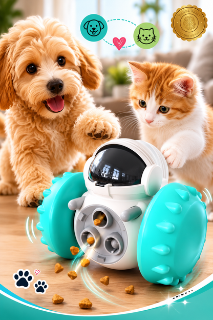 TreatFun™ 🎉🐾🦴Juguete Perro Dispensador De Alimento⭐⭐⭐⭐⭐
