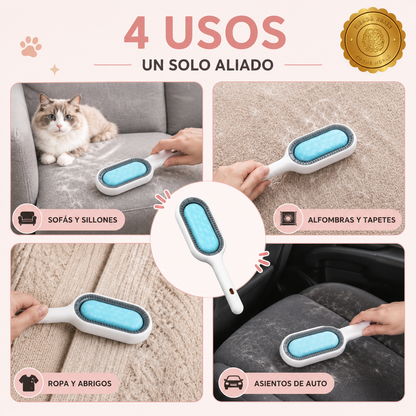 FluffAway™ 🐾🧼🐕CEPILLO ELIMINA PELUSAS Y PEINA MASCOTAS⭐⭐⭐⭐⭐