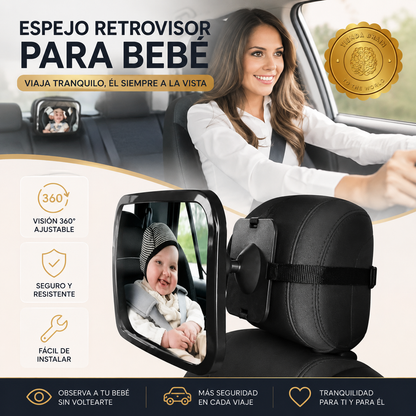 👶✨ BabyWatch™: Espejo de Seguridad y Vigilancia para Bebé 🍼🔍 ⭐⭐⭐⭐⭐