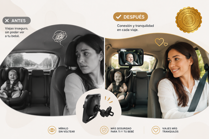 👶✨ BabyWatch™: Espejo de Seguridad y Vigilancia para Bebé 🍼🔍 ⭐⭐⭐⭐⭐